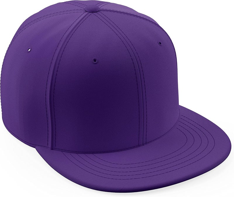 Daxton Store Classic Blank Snapback Flat Bill Visor Hat Cap One Size Adjustable Back - Image 1